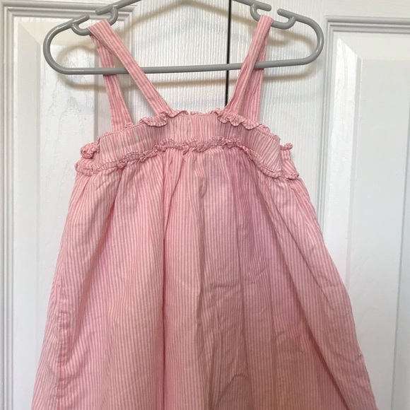⭐️SALE Baby Gap Pink and White Striped Dress! - Picture 5 of 7